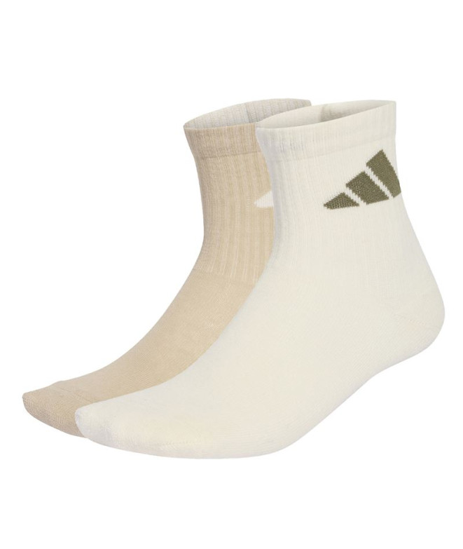 Chaussettes adidas Sim 3Pp Emb Enfant Beige