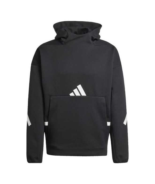 Sudadera Adidas Z.N.E. Hd Hombre Negro/Blanco