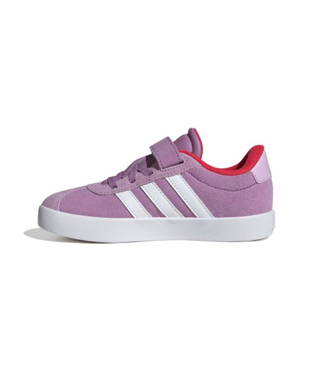 Chaussures adidas VL Court 3.0 El C Enfant Púrado / Noir... 2