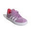 Zapatillas adidas VL Court 3.0 El C Infantil Púrado / Negro / Rojo