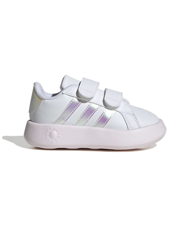 Zapatillas adidas Grand Court 2.0 Cf Infantil Blanco