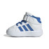 Zapatillas adidas Grand Court Mid Infantil Blanco/Azul