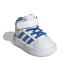 Zapatillas adidas Grand Court Mid Infantil Blanco/Azul