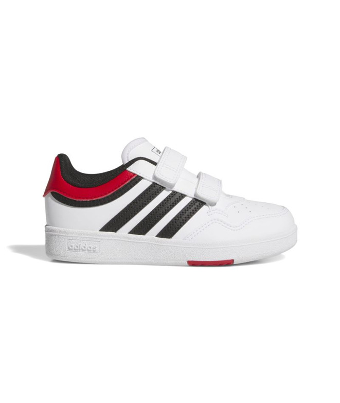 Sapatilhas de Basquetebol adidas Hoops 4.0 Cf C Infantil Preto / Preto / Escmej