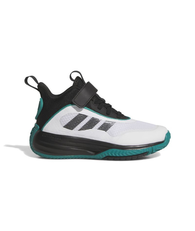 Chaussures de Basket-ball adidas Ownthegame 3.0 Enfant Noir / Noir / Azcepu