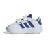 Sapatilhas adidas Grand Court 2.0 Cf Infantil Branco / Azul / Preto
