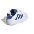 Sapatilhas adidas Grand Court 2.0 Cf Infantil Branco / Azul / Preto