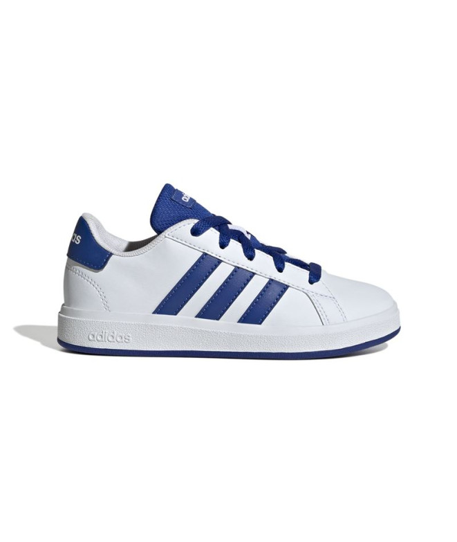Zapatillas adidas Grand Court 2.0 Infantil Blanco/Azul