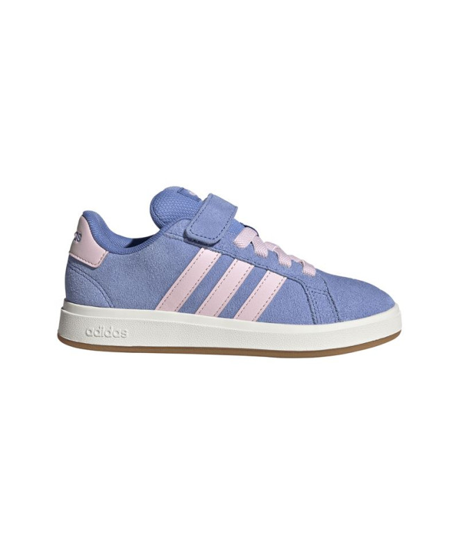 Chaussures adidas Grand Court 00S El C Enfant Fusazu / Rose / Blabas