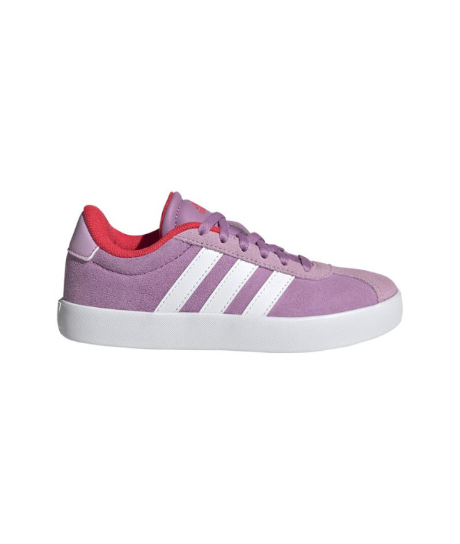 Zapatillas adidas VL Court 3.0 Infantil Púrado / Negro / Rojo