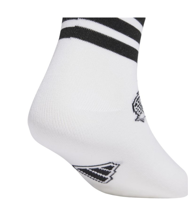 Meias adidas Yg Ani Infantil Branco/Preto