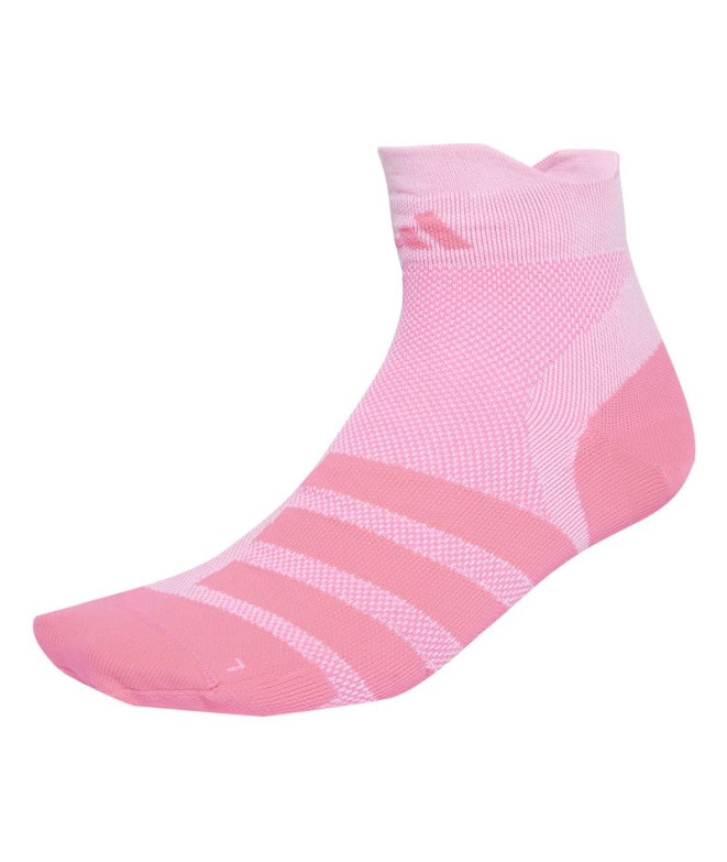 Chaussettes de Running adidas Runxadizero chaussette Rose / Rose brillant / Rose brillant