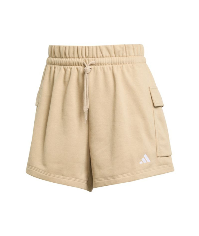 Pantalón adidas Sl Ft Sho Mujer Arecál / Blanco