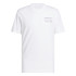 Camiseta de Baloncesto adidas Gfx Lb Tee 2 Hombre Blanco/Negro
