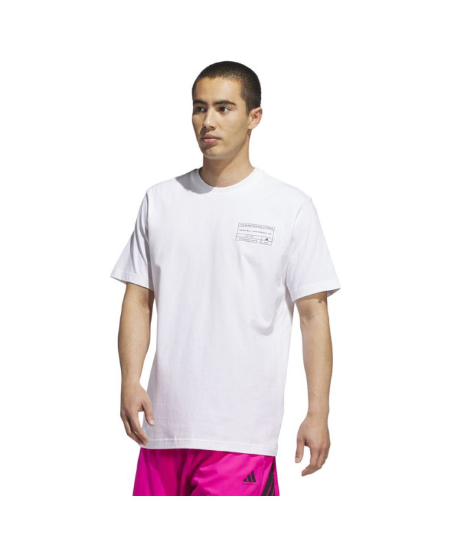 T-shirt de Basket-ball adidas Gfx Lb Tee 2...