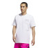 Camiseta de Baloncesto adidas Gfx Lb Tee 2 Hombre Blanco/Negro