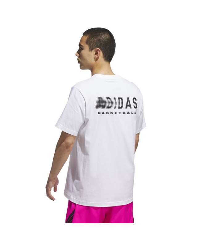 T-shirt de Basket-ball adidas Gfx Lb Tee 2...