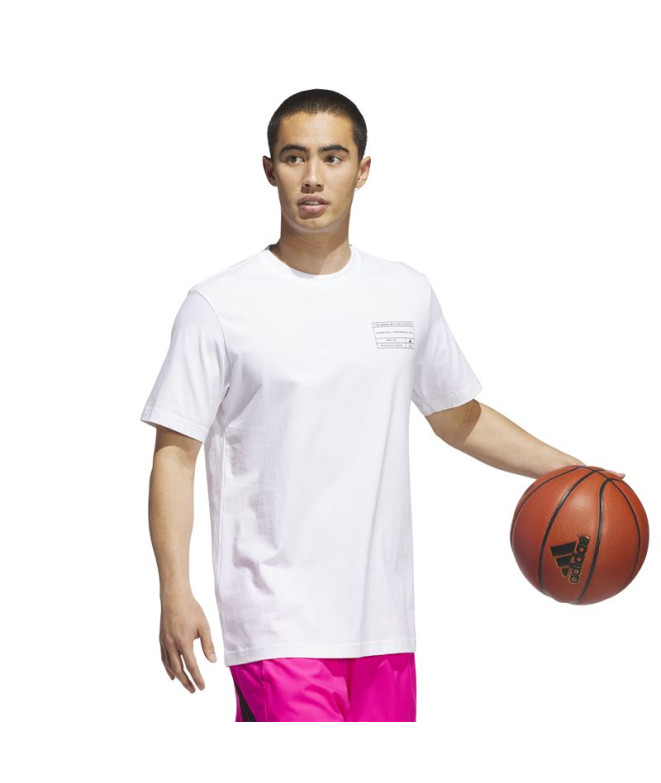T-shirt de Basket-ball adidas Gfx Lb Tee 2...