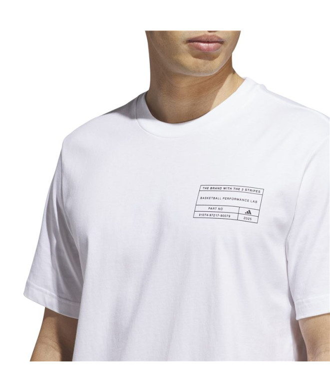 T-shirt de Basket-ball adidas Gfx Lb Tee 2...