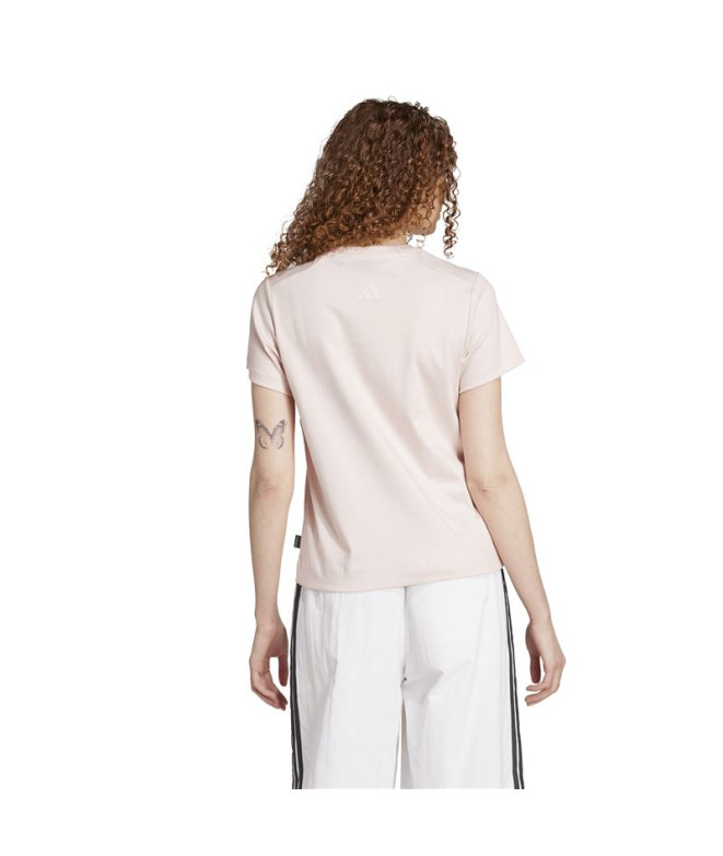 T-shirt adidas Chat Femme Rose