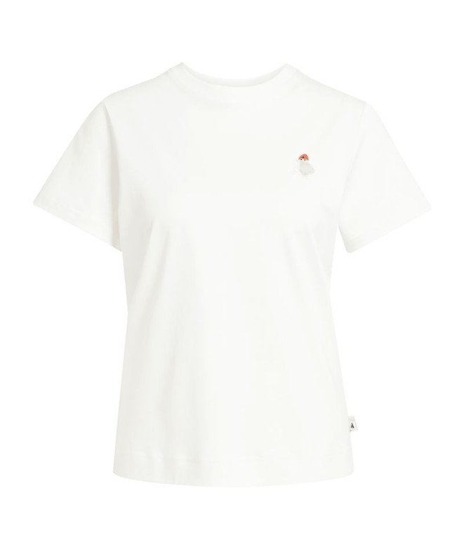 Camiseta adidas Cat Mujer Beige