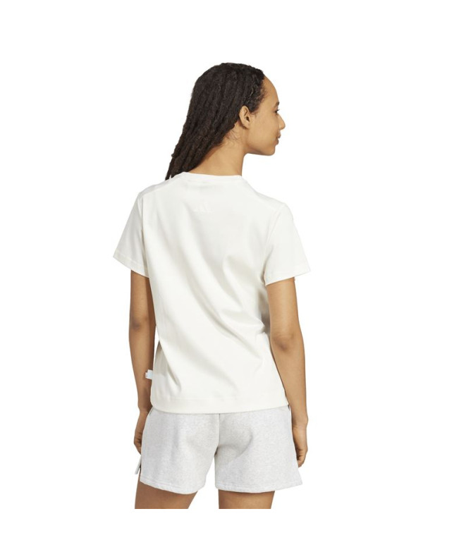Camiseta adidas Cat Mulher Bege