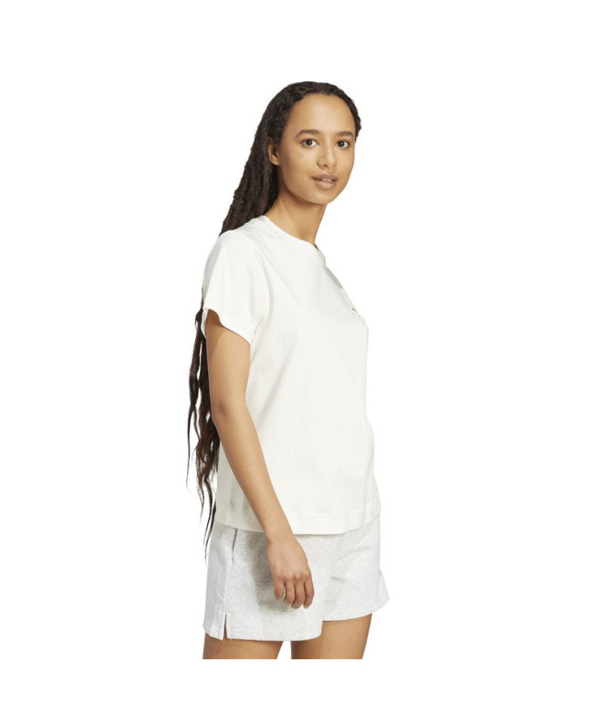 Camiseta adidas Cat Mulher Bege