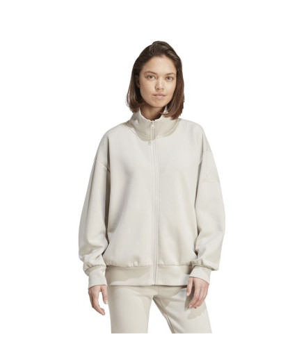 Moletom adidas All Szn SL Fz Mulher Cinza 2