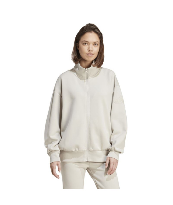 Sweat adidas All Szn SL Fz Femme Gris