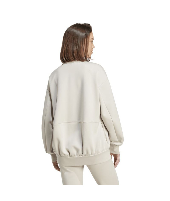 Sweat adidas All Szn SL Fz Femme Gris