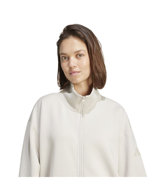 Sweat adidas All Szn SL Fz Femme Gris