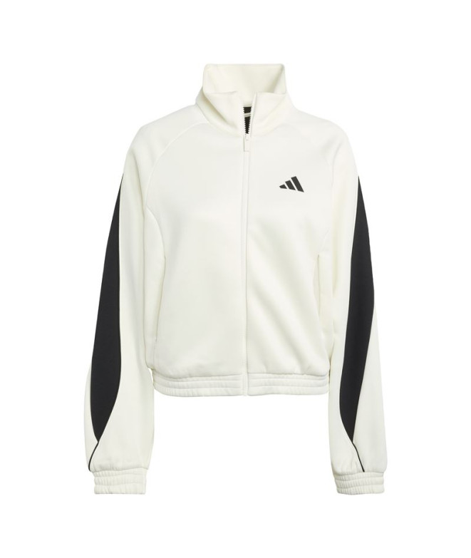 Sweat adidas Stadium Tt Femme Beige