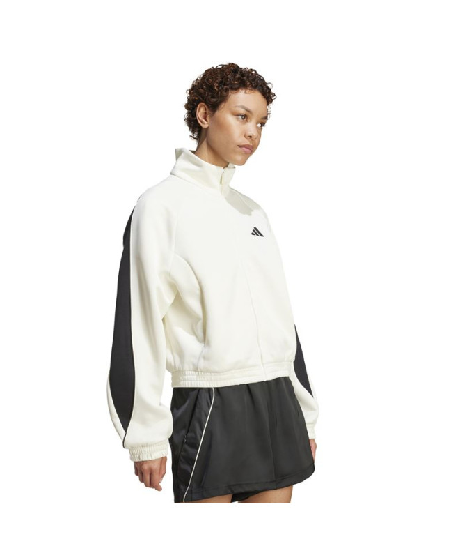 Sudadera adidas Stadium Tt Mujer Beige