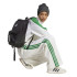 Pantalón adidas Stadium Tp Mujer Blanco/Verde