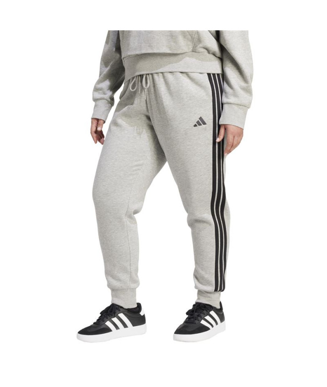 Calça adidas 3 Bandas Fl Sl Ptin Mulher Brgrin...