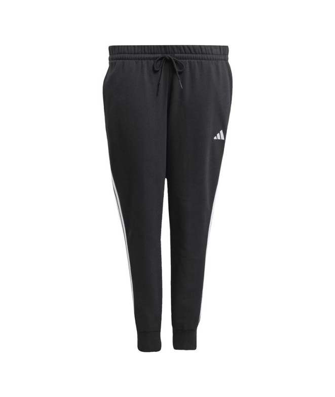 Pantalón adidas 3 Bandas Fl Sl Ptin Mujer Negro / Blanco
