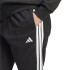 Pantalón adidas 3 Bandas Fl Sl Ptin Mujer Negro / Blanco