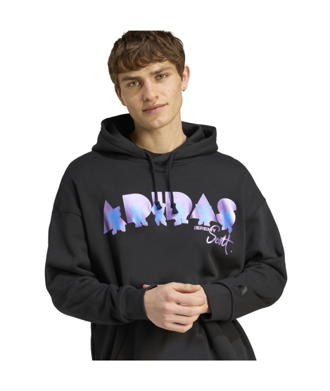 Sudadera de Fitness adidas Js Hoody Hombre Negro