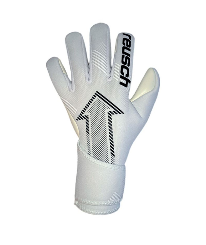 Gants de Gardien Reusch Attrakt Fastgrip Argent Blanc