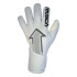 Luvas de goleiro Reusch Attrakt Fastgrip Silver Júnior Branco