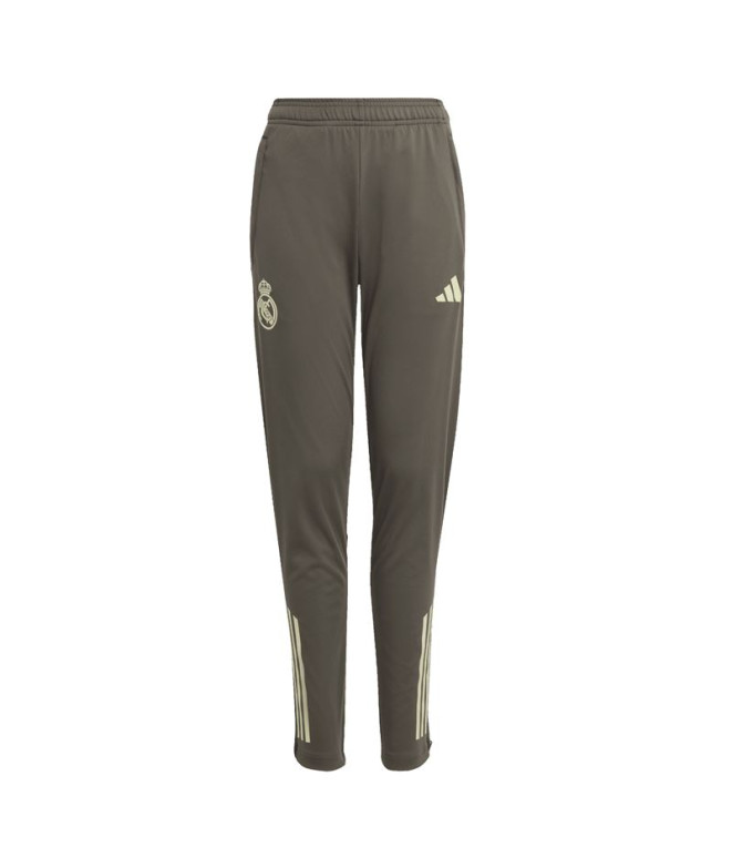 Pantalón de Fútbol adidas Real Madrid Tr Pnt Infantil Gris
