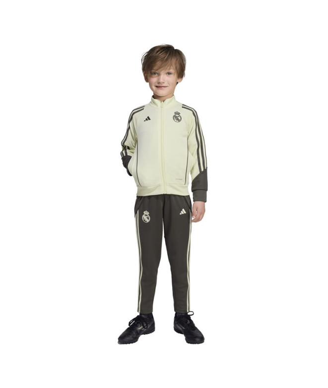 Chándal de Fútbol adidas Real Madrid Tk Suit Infantil Amarillo