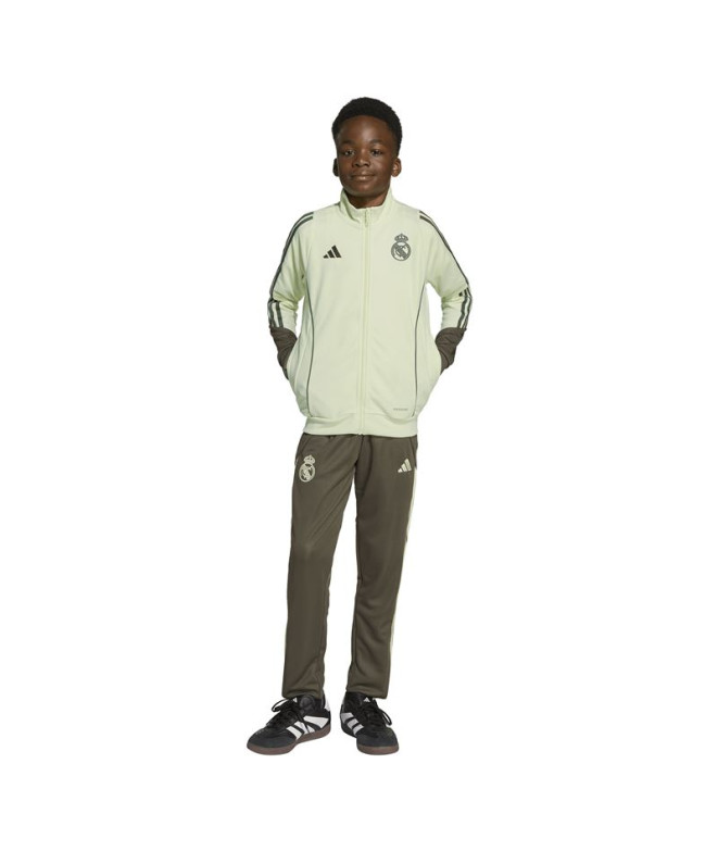 Chándal de Fútbol adidas Real Madrid Tk Suit Infantil Amarillo