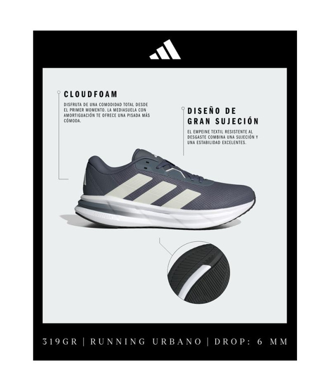 Sapatilhas de Running adidas Galaxy 7 Homem Cinza