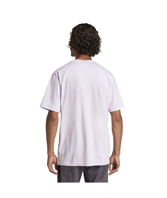 T-shirt adidas Lin Sj Homme Lila/Noir