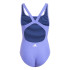 Bañador de Natación adidas 3Bandas Mid Suit Gy Niña Azul/Blanco