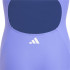 Bañador de Natación adidas 3Bandas Mid Suit Gy Niña Azul/Blanco