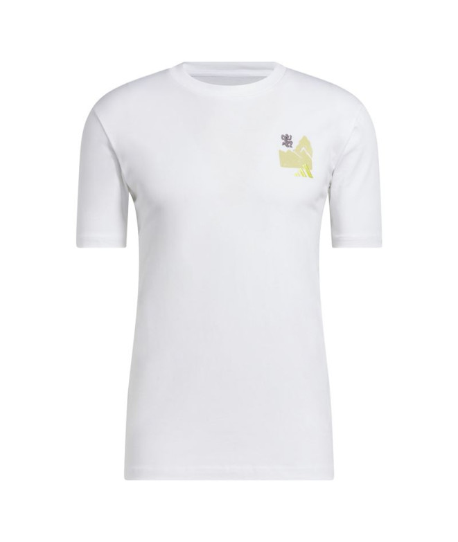 Camiseta adidas Jetset Cmpr Hombre Blanco