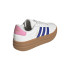 Zapatillas adidas VL Court Bold Mujer Blanco núcleo / Azul semilúcido / Rosa felicidad