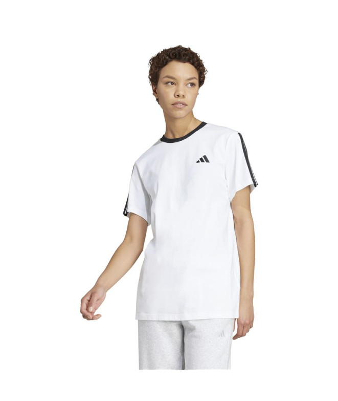 T-shirt adidas 3 Bandes Bf Femme Blanc